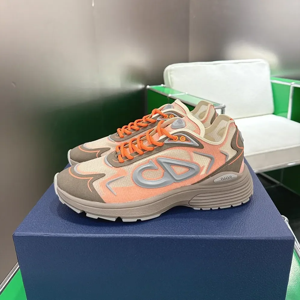 Dior B30 Countdown Tech Sneaker Beige Semi-Transparent N3O Nylon for Unisex Dior B30 Countdown Tech Sneaker Beige Semi-Transparent N3O Nylon for Unisex