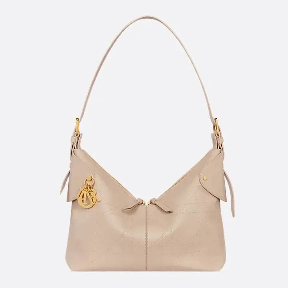 Dior Medium Dior Voyage Bag Powder Beige Flat Macrocannage Grained Calfskin for Women Dior Medium Dior Voyage Bag Powder Beige Flat Macrocannage Grained Calfskin for Women