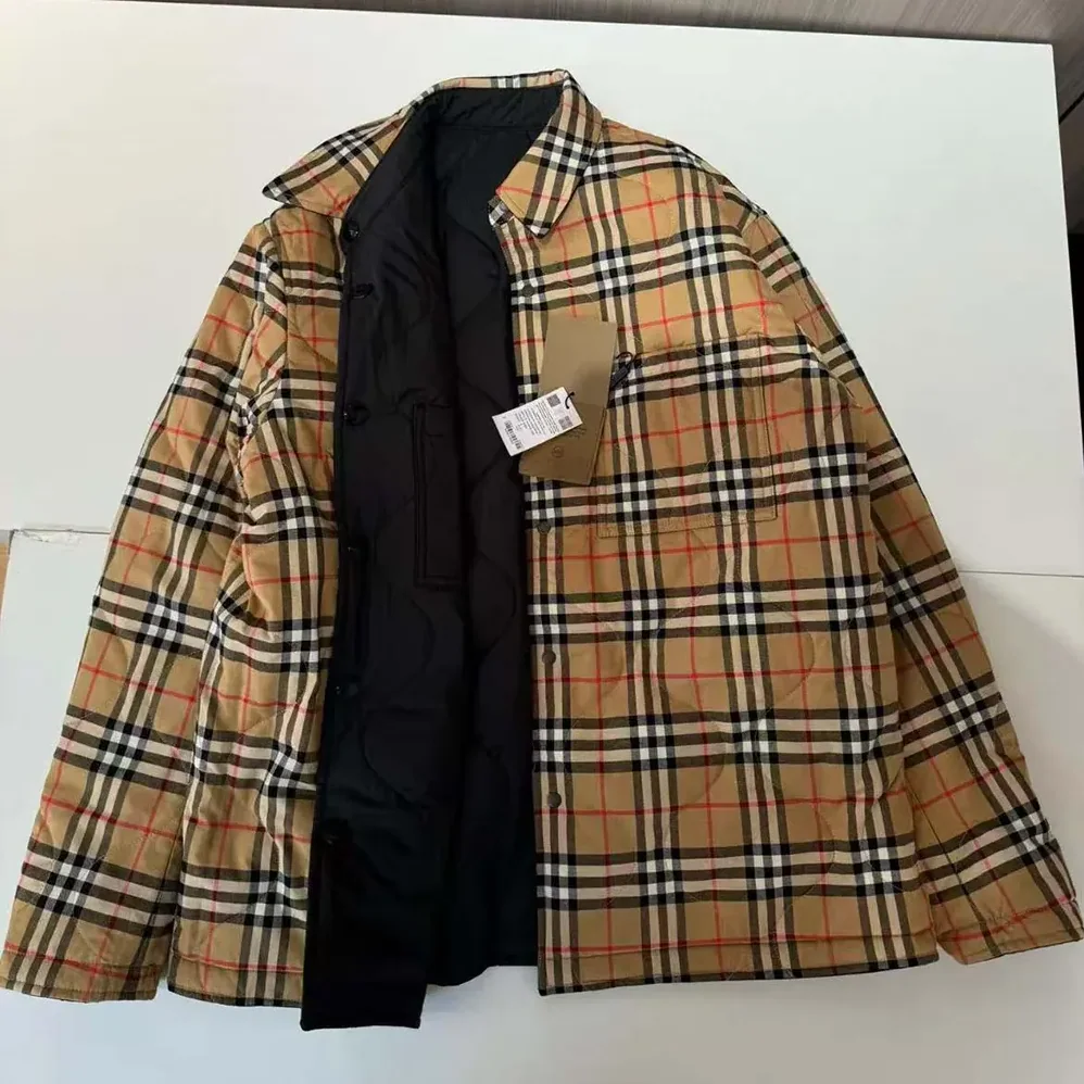 Burberry Reversible Thermoregulated Overshirt for Men