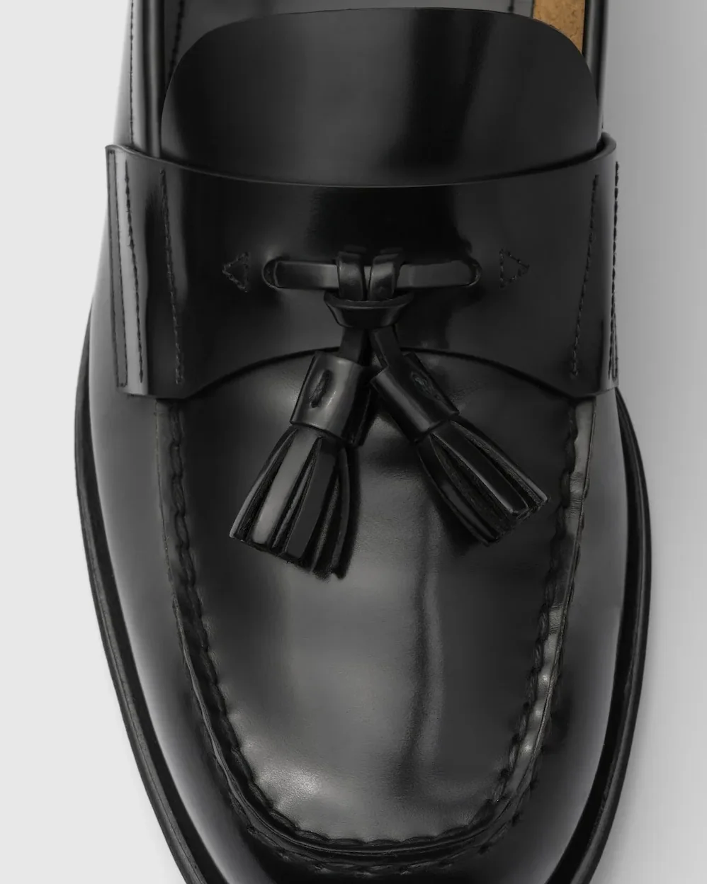 Prada Brushed Leather Loafers Black 2DB214_055_F0002_F_C000