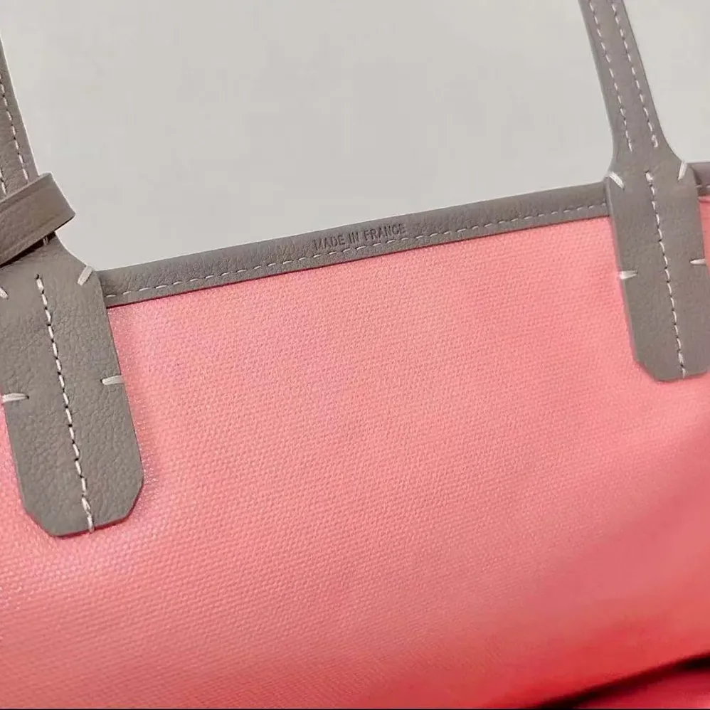 Goyard Saint Louis GM Bag for Women in Grey/Pink