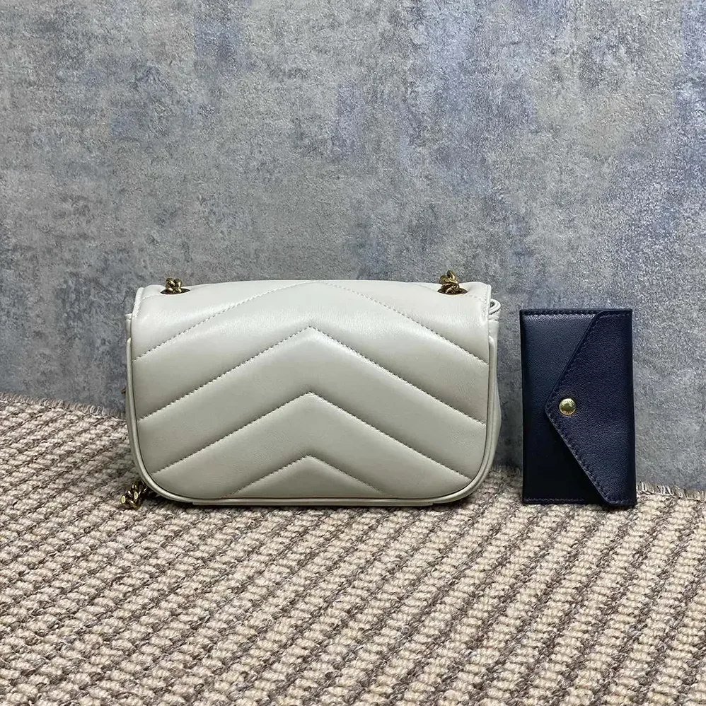 Saint Laurent YSL Loulou Mini in Lambskin for Women