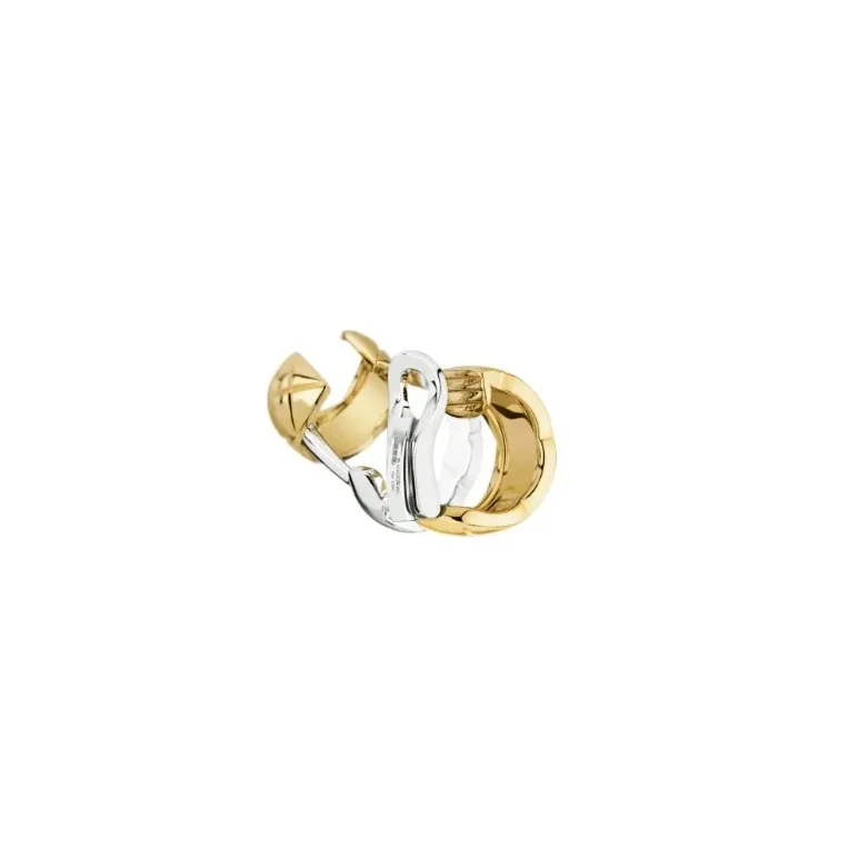 Chanel Coco Crush Earrings White in Yellow Gold