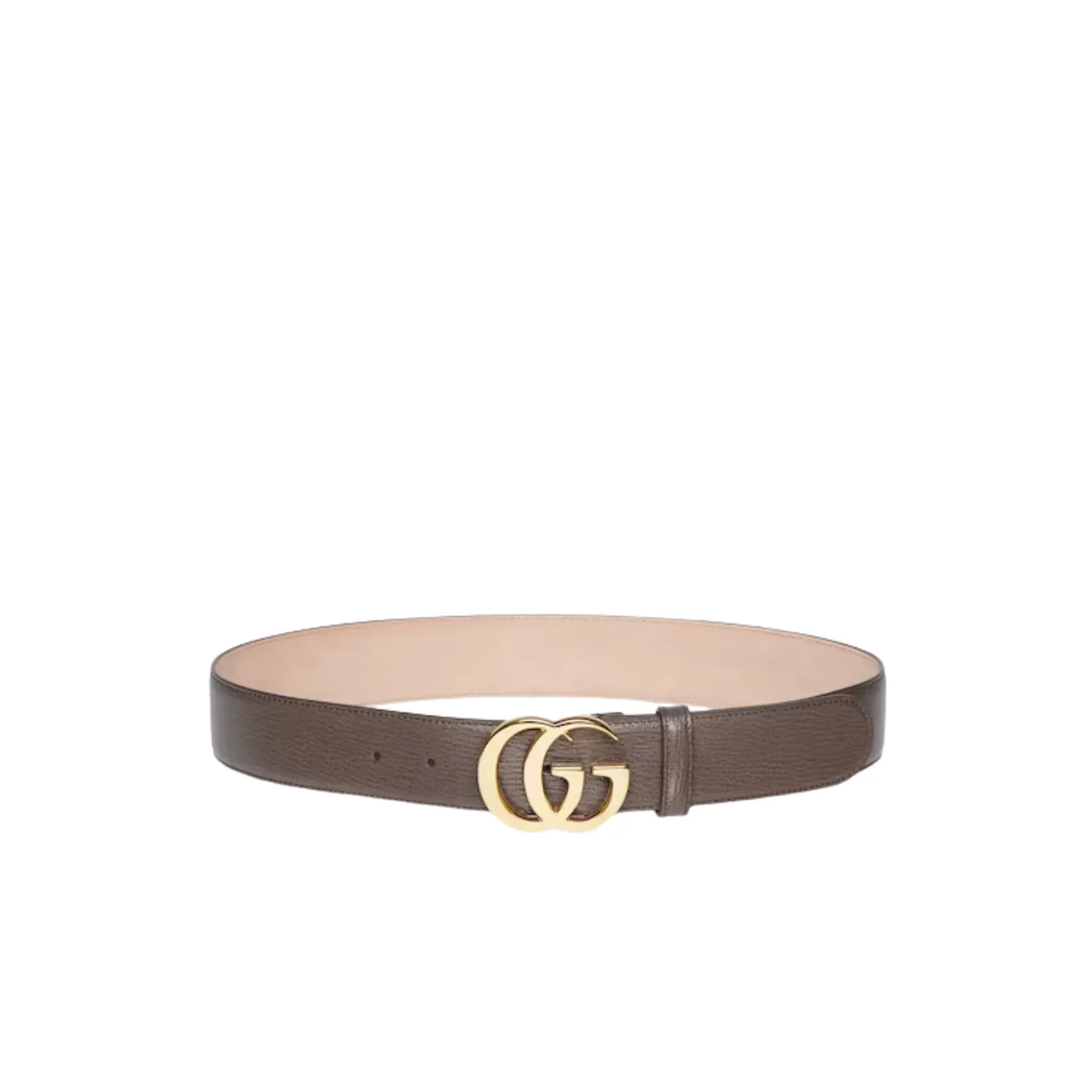 Gucci Marmont Wide Belt Dark Taupe