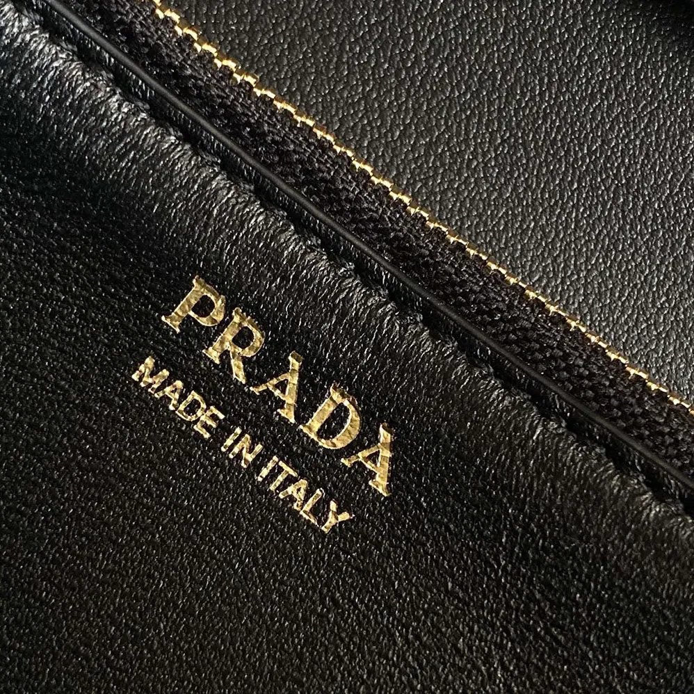 Prada Saffiano Leather Mini-bag for Women in Black
