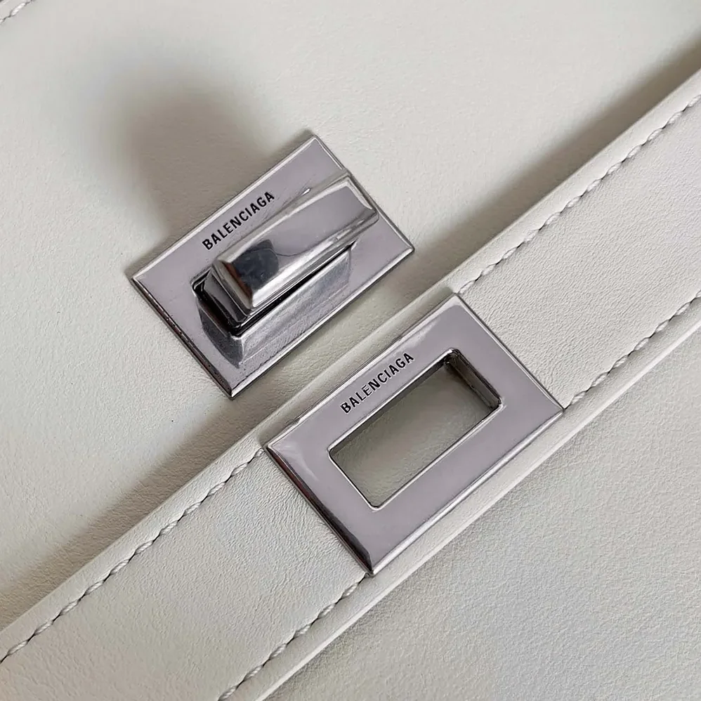 Balenciaga Bel Air Medium Carry All Bag in Soya Smooth Calfskin for Women