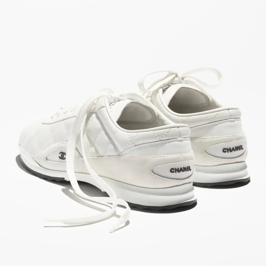 Chanel Trainers White --U6211