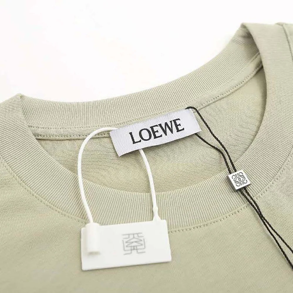 Loewe Anagram T-shirt in Cotton for Men in Beige Loewe Anagram T-shirt in Cotton for Men in Beige
