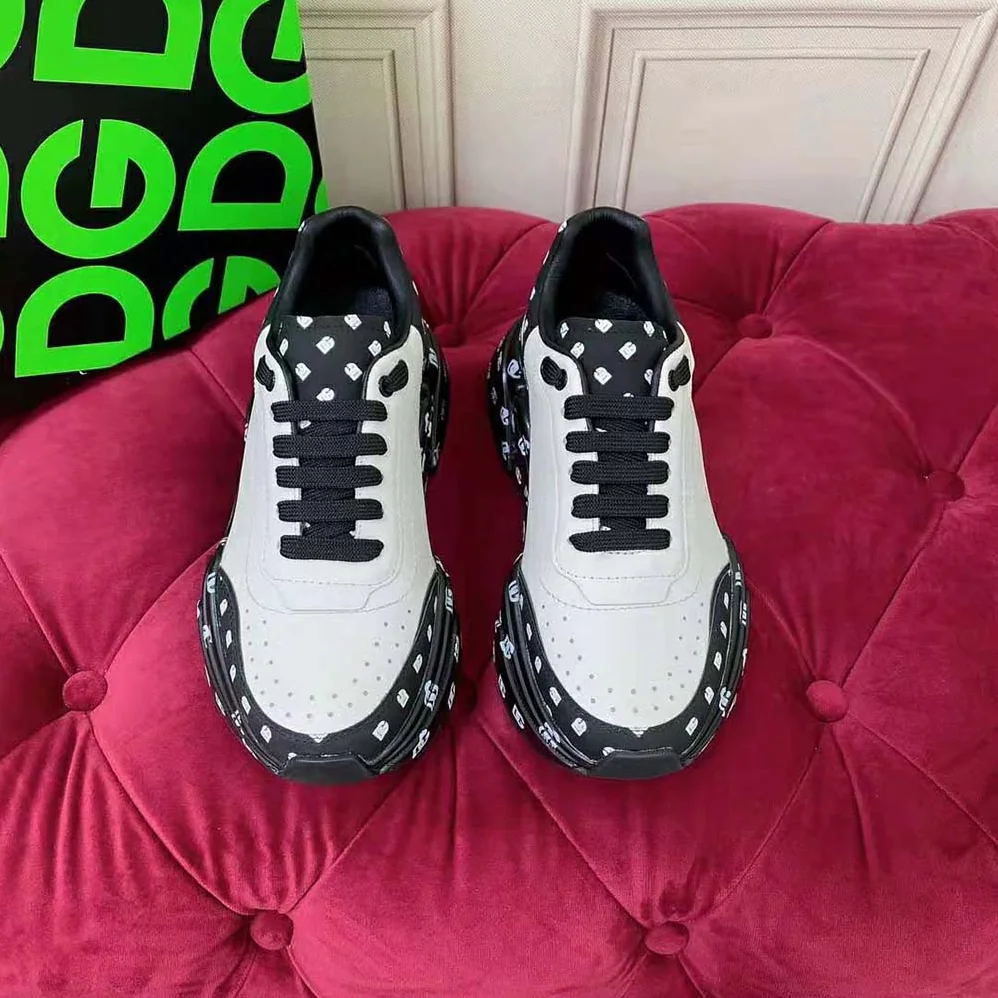 Dolce Gabbana D&G Calfskin Nappa Daymaster Sneakers for Unisex