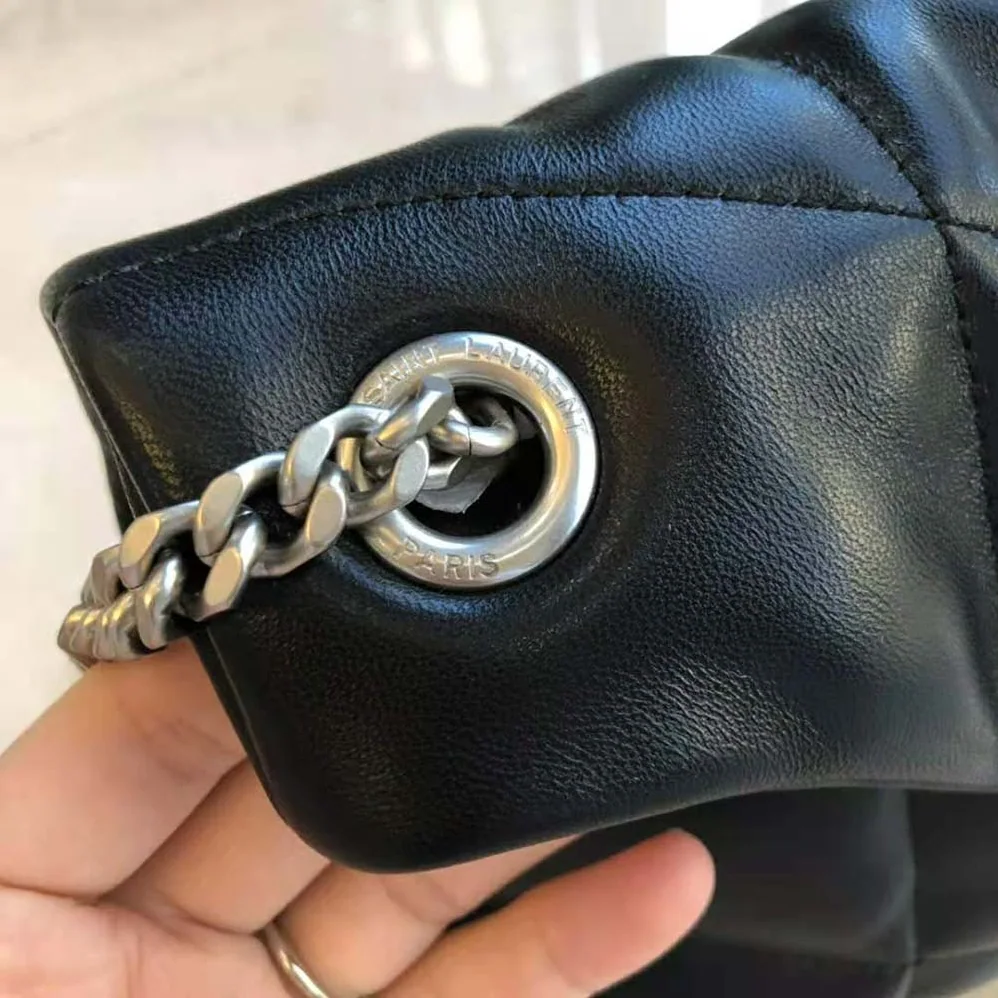 Saint Laurent YSL Loulou Puffer Small Bag in Quilted Lambskin for Women Saint Laurent YSL Loulou Puffer Small Bag in Quilted Lambskin for Women