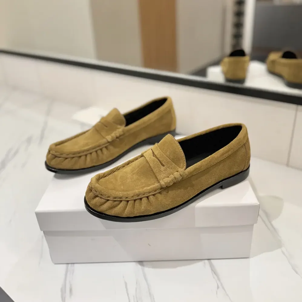 Saint Laurent YSL Le Loafer Supple in Suede for Unisex in Brown Saint Laurent YSL Le Loafer Supple in Suede for Unisex in Brown