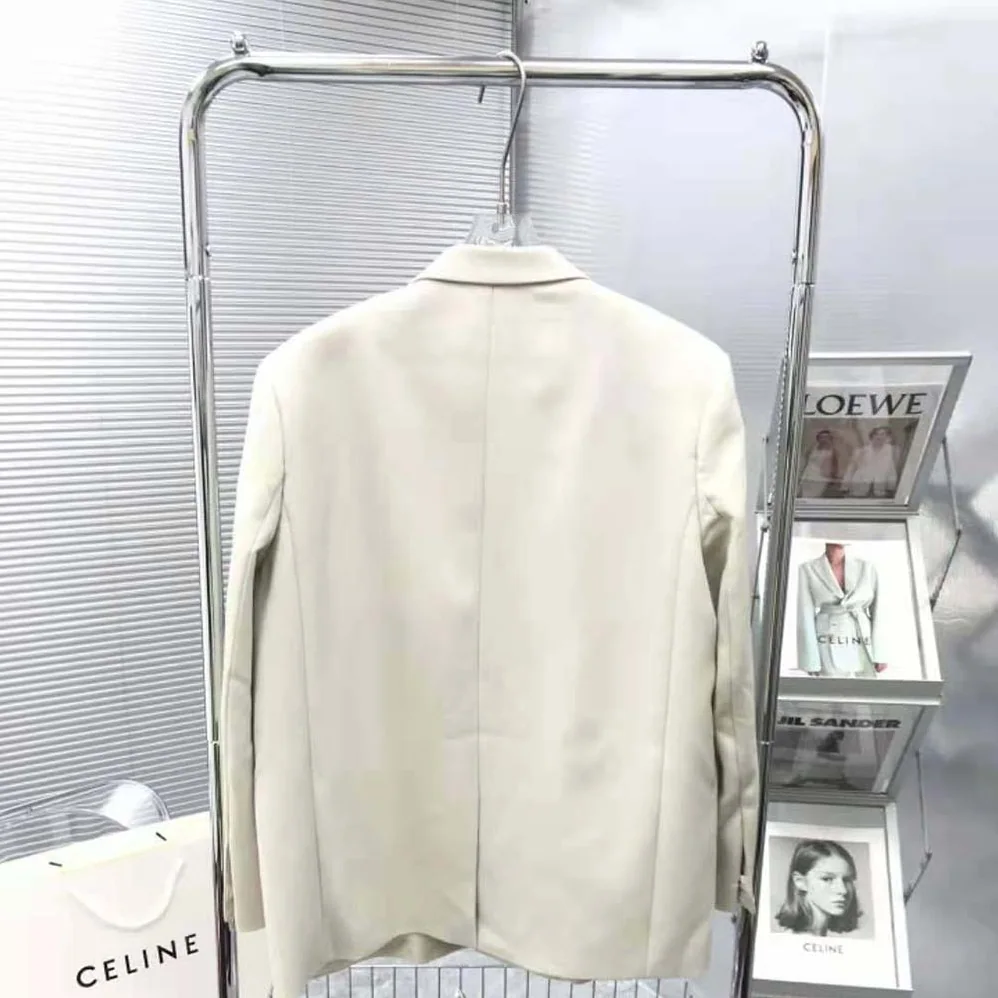 Givenchy Slim Fit Jacket in Lightweight Wool with Padlock for Men Givenchy Slim Fit Jacket in Lightweight Wool with Padlock for Men