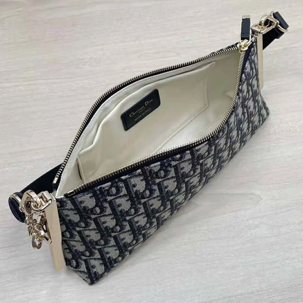 Dior Club Bag Blue Dior Oblique Jacquard for Women Dior Club Bag Blue Dior Oblique Jacquard for Women
