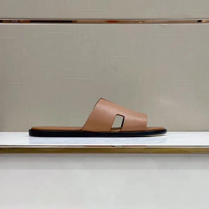 Hermes Izmir Sandals Brown Hermes Izmir Sandals Brown