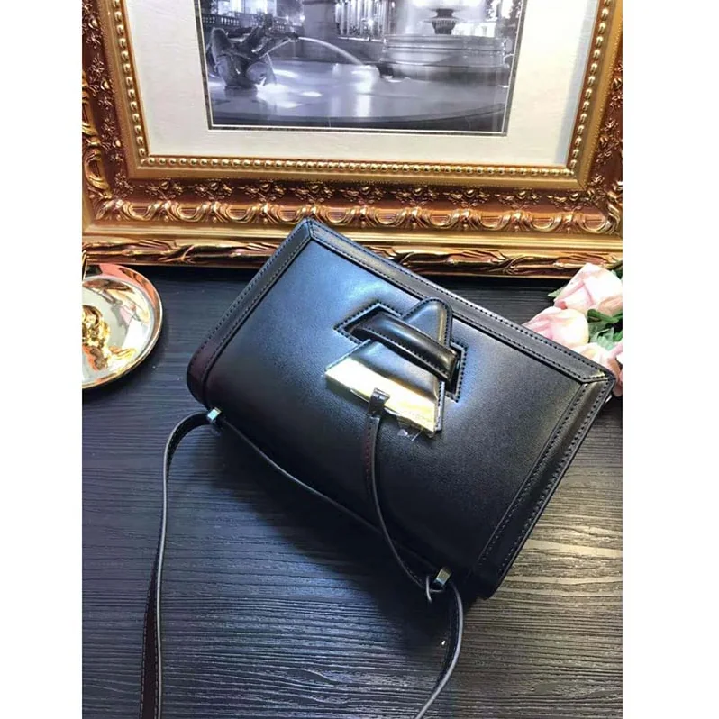 Loewe Barcelona Small Bag in Calfskin Leather for Women in Black