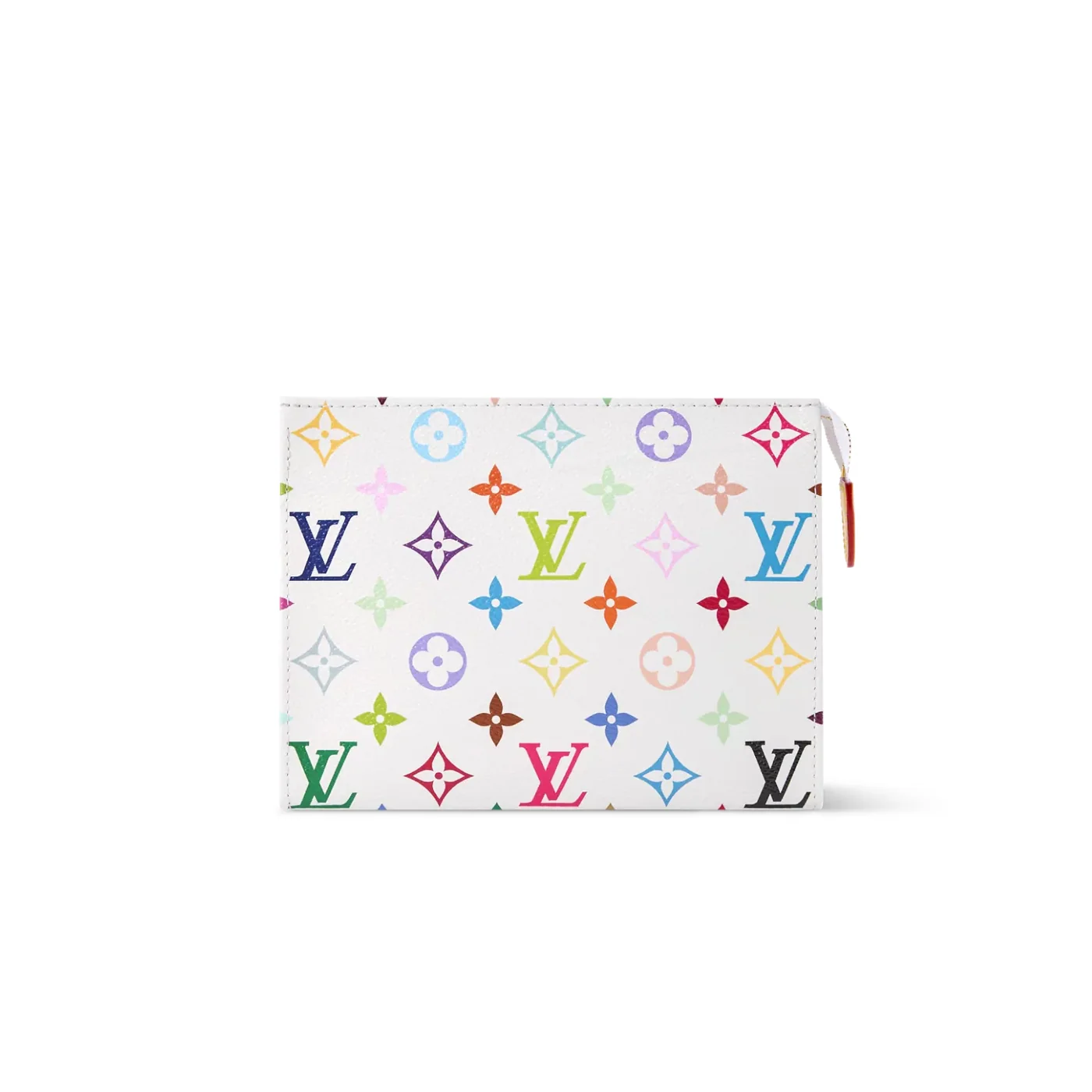 Louis Vuitton LV x TM Pochette Toiletry 19 Clutch & Pouch / Multicolor Monogram Canvas Gold Hardware