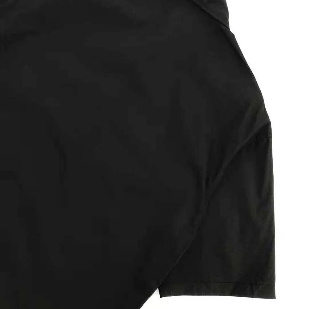 Prada Short-sleeve Cotton Shirt for Women in Black Prada Short-sleeve Cotton Shirt for Women in Black