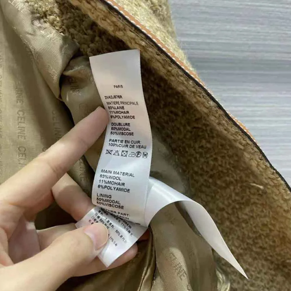 Celine Chasseur Jacket in Mohair Wool for Women