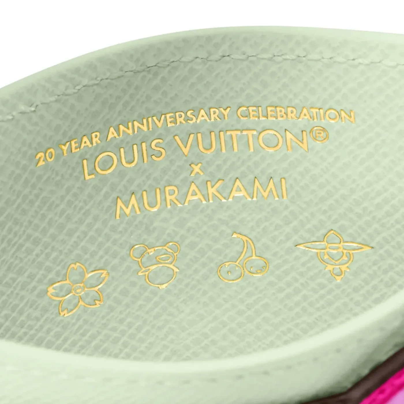 Louis Vuitton LV x TM Card Holder Sakura Brown /