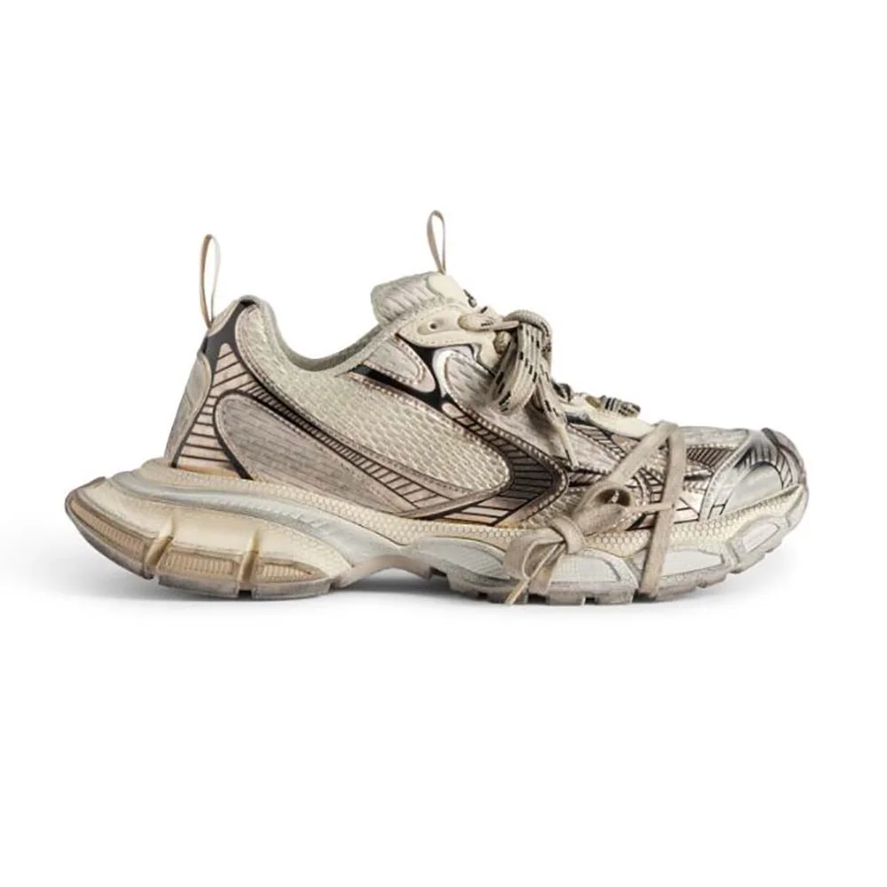 Balenciaga 3XL Sneaker in Beige Mesh and Polyurethane for Unisex