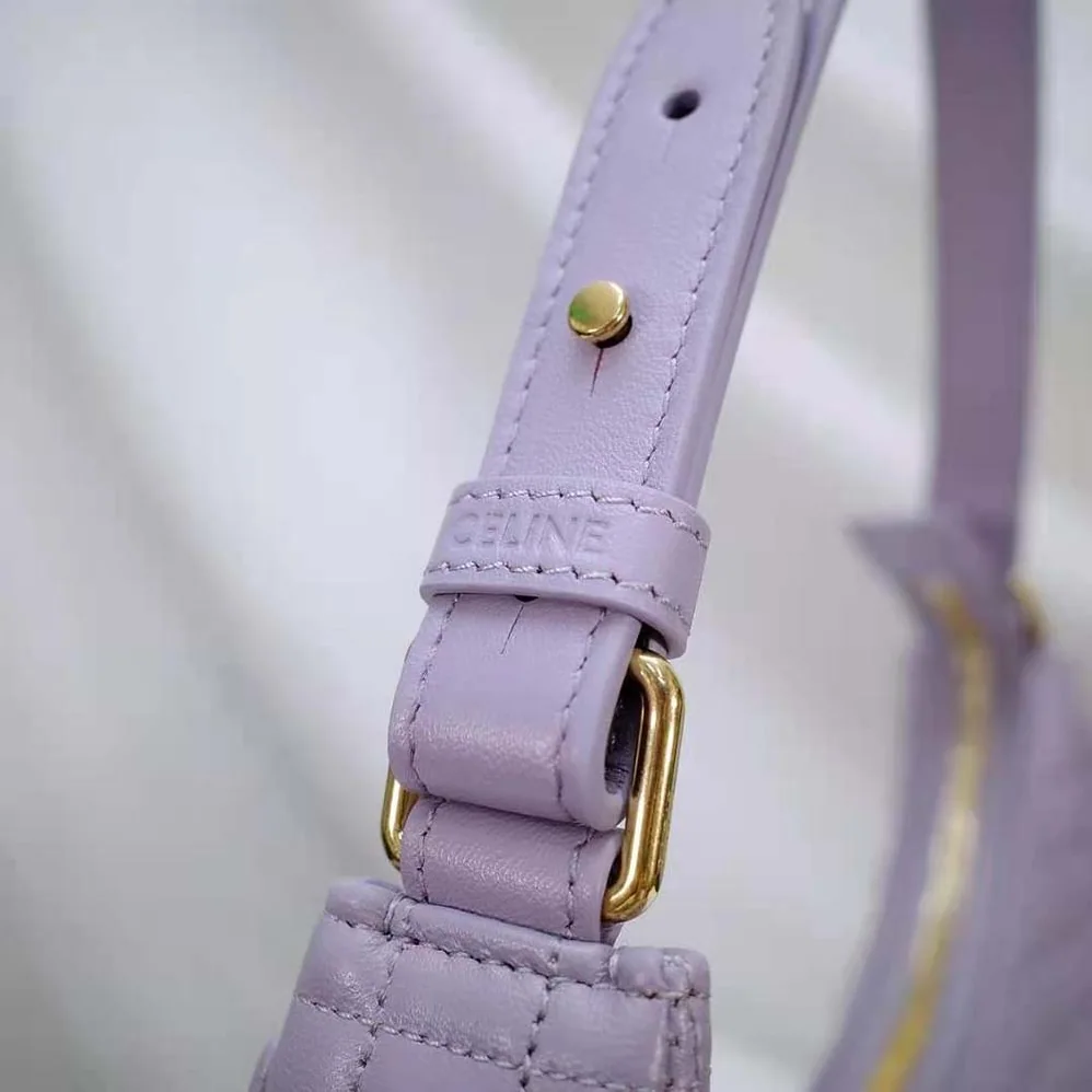 Celine Ava Bag in Quilted Lambskin for Women in Purple Celine Ava Bag in Quilted Lambskin for Women in Purple