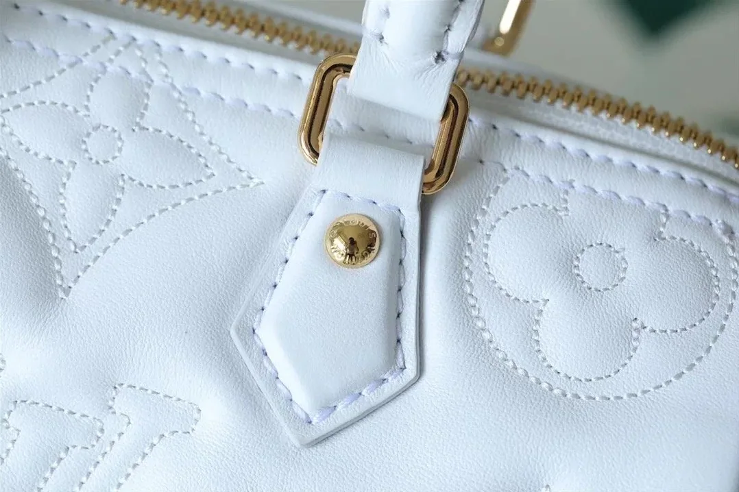 Louis Vuitton Papillon BB Bag Classic Monogram White LV Louis Vuitton Papillon BB Bag Classic Monogram White LV