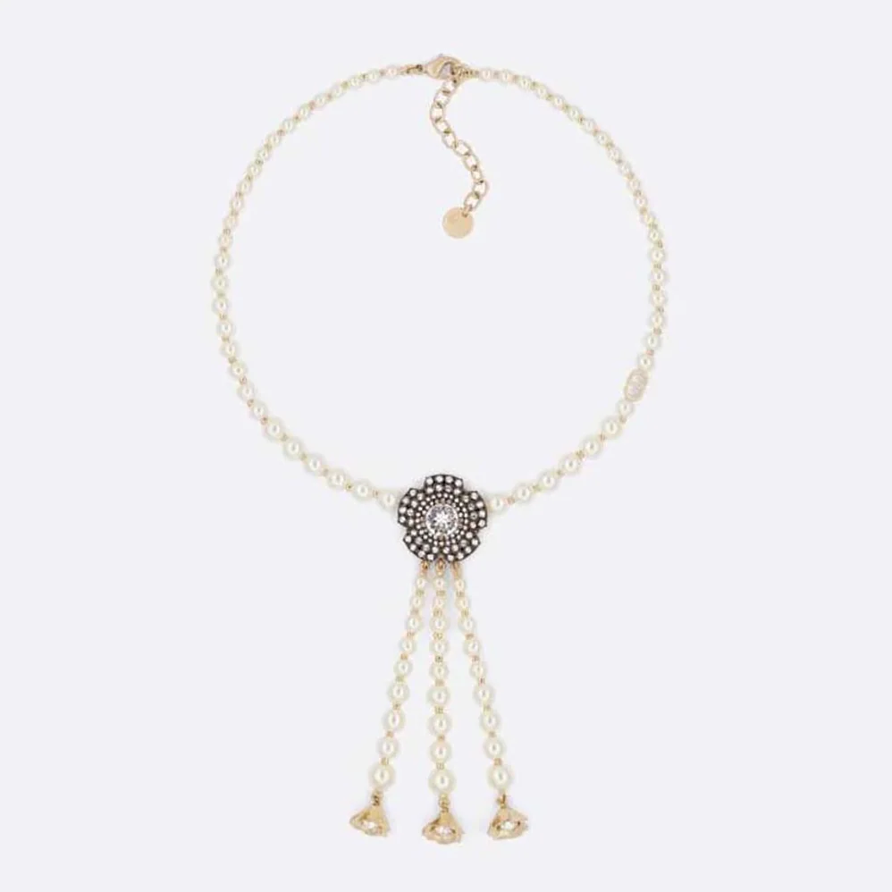 Dior Jardin Enchanté Necklace Antique Matte Copper for Women in Finish Metal