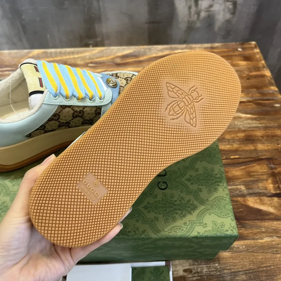 Gucci Screener GG Sneaker Light Blue