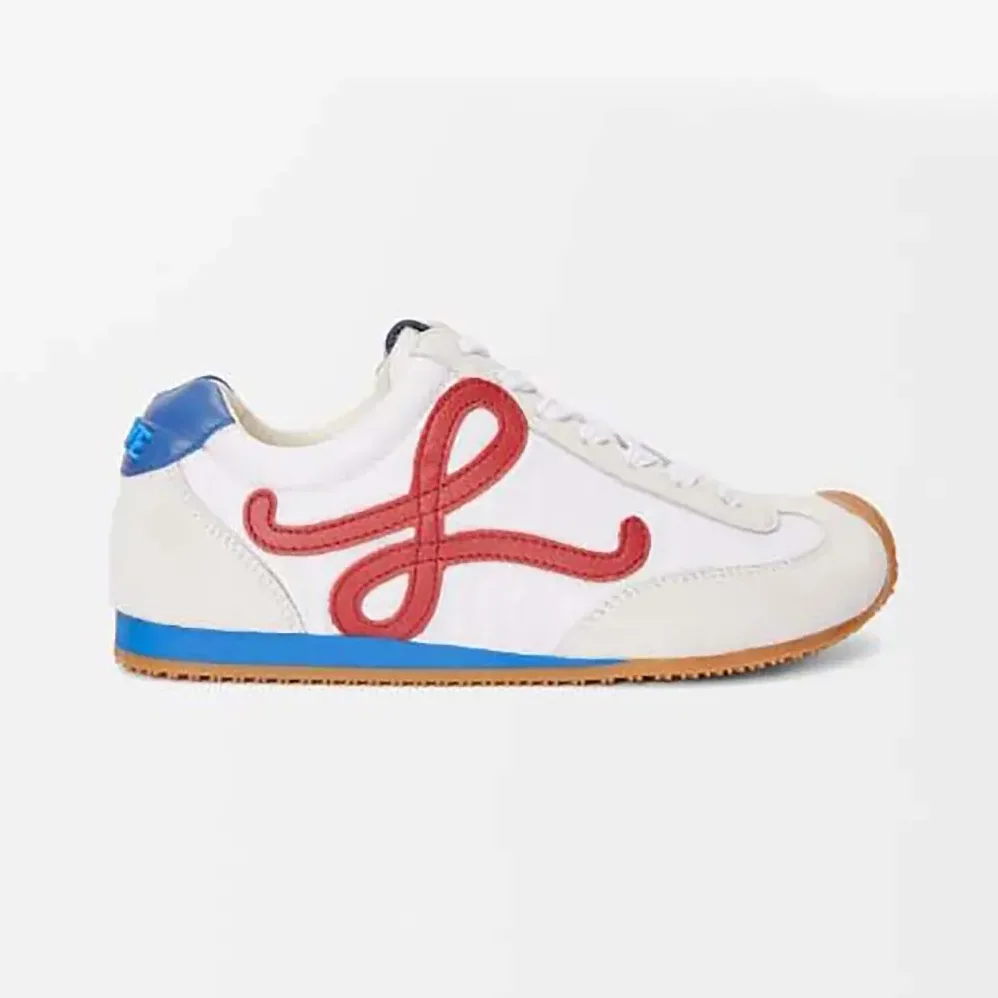 Loewe Ballet Runner 2.0 in Nylon and Calfskin for Unisex in Red Loewe Ballet Runner 2.0 in Nylon and Calfskin for Unisex in Red