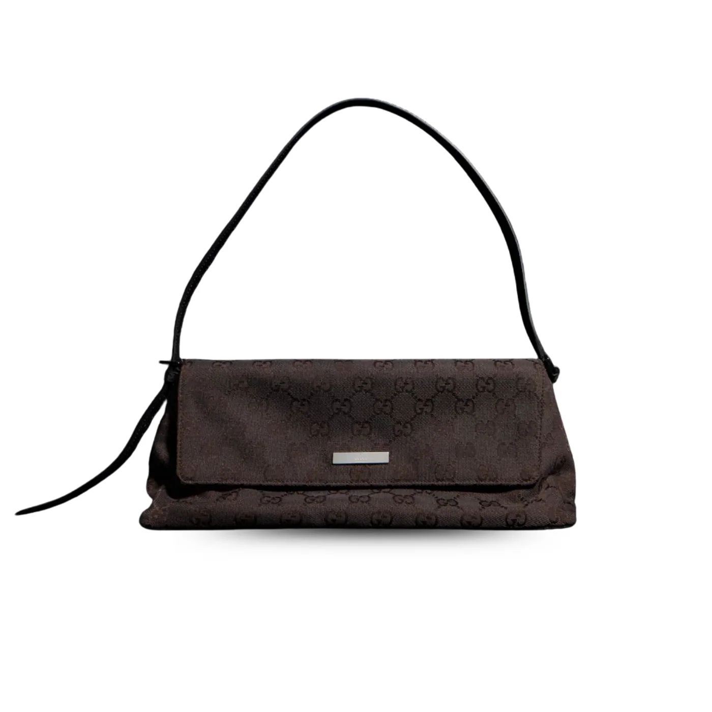 Gucci Madison Medium Shoulder Bag in Dark Brown Palladium Hardware