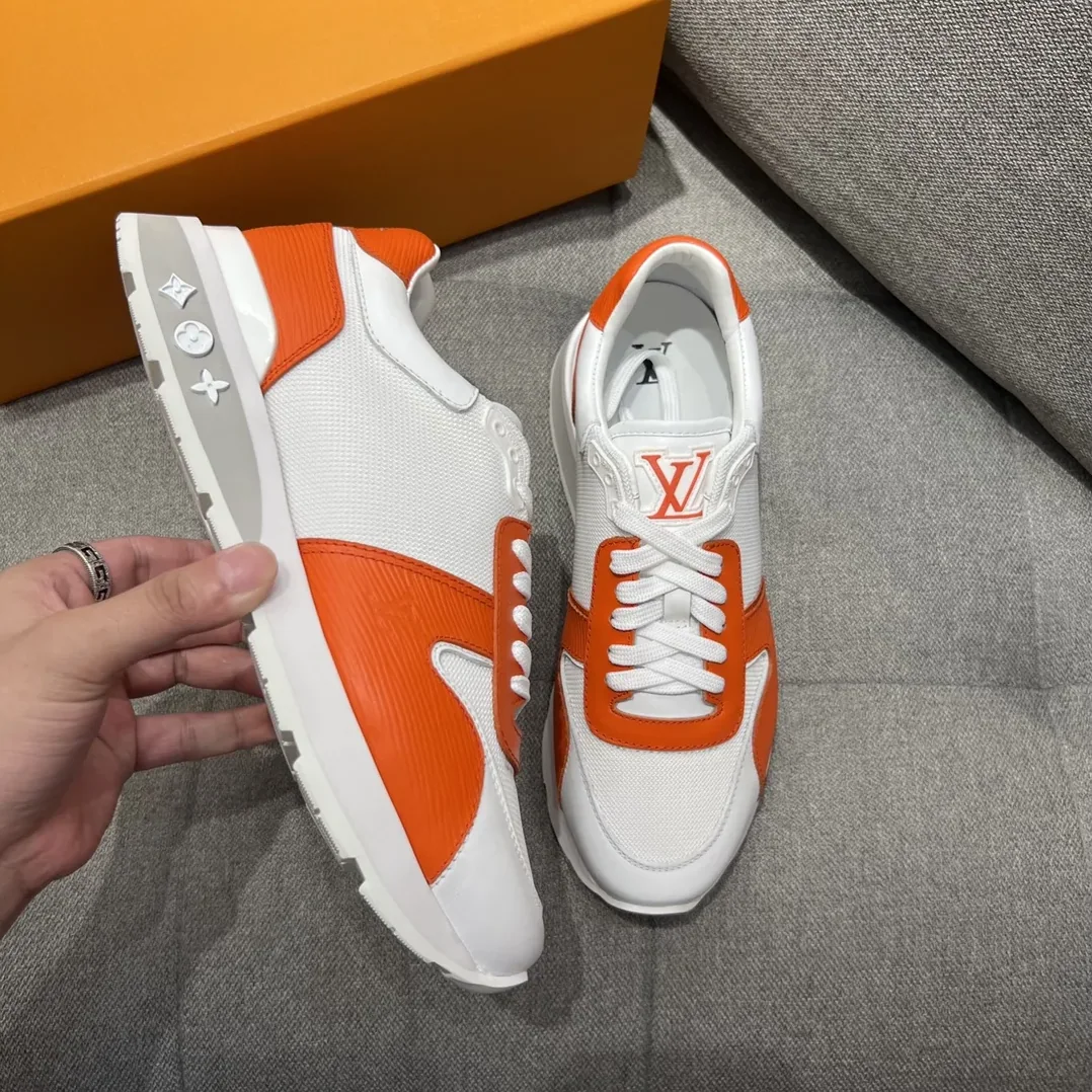 Louis Vuitton Run Away Sneaker Orange Louis Vuitton Run Away Sneaker Orange