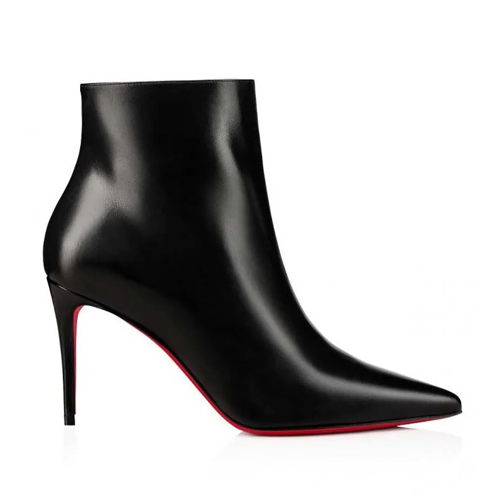Christian Louboutin So Kate Booty 85 mm Low Boots for Women in Black Christian Louboutin So Kate Booty 85 mm Low Boots for Women in Black