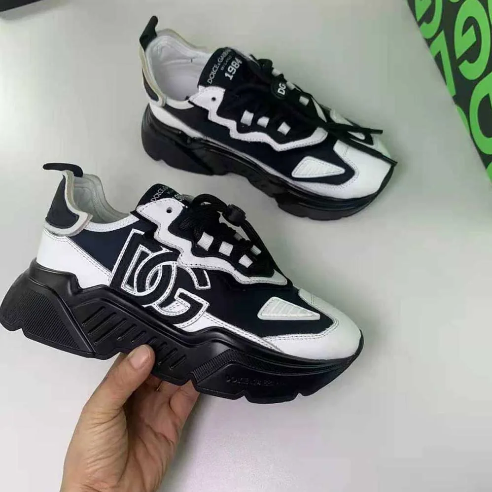 Dolce Gabbana D&G Mixed for Men in Materials Daymaster Sneakers