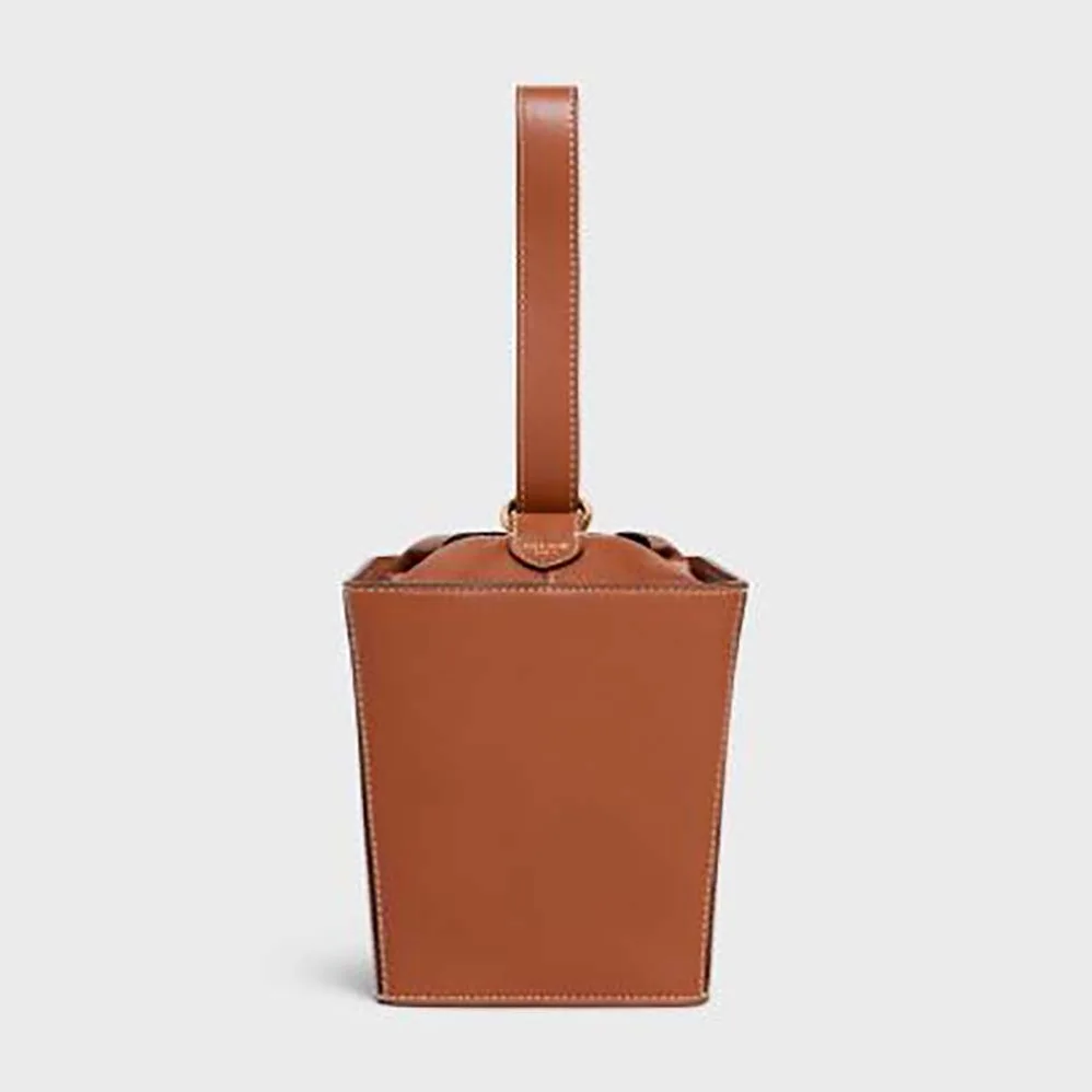 Celine Strap Box in Smooth Calfskin for Women in Tan