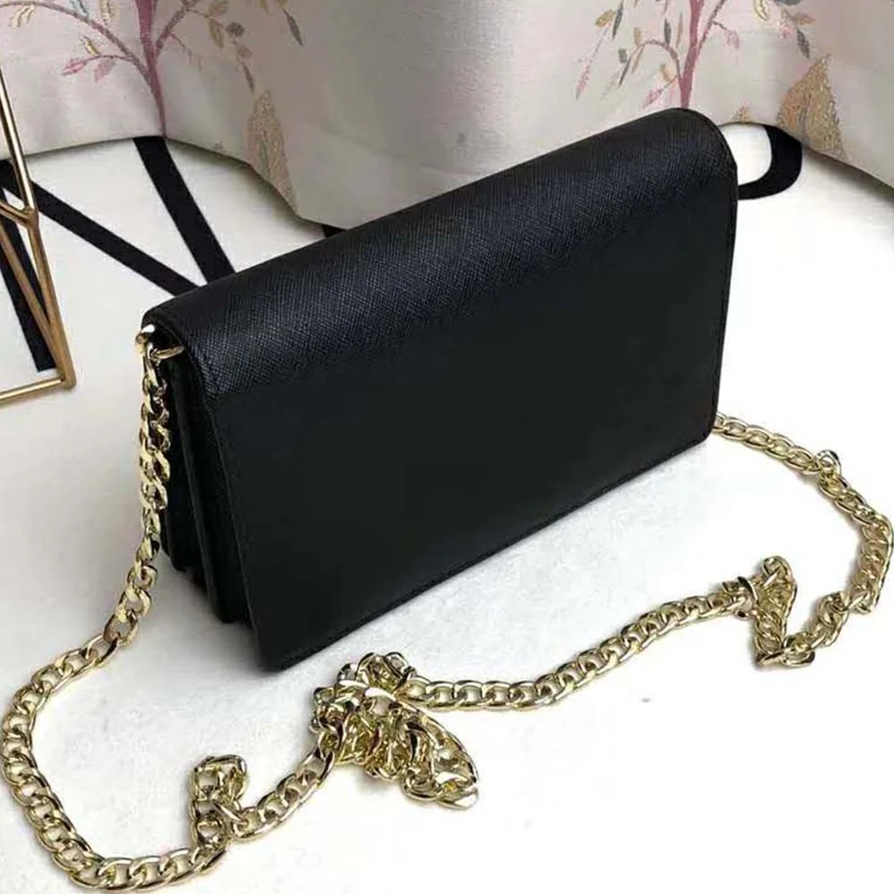 Prada Saffiano Leather Shoulder Bag for Women in Black Prada Saffiano Leather Shoulder Bag for Women in Black