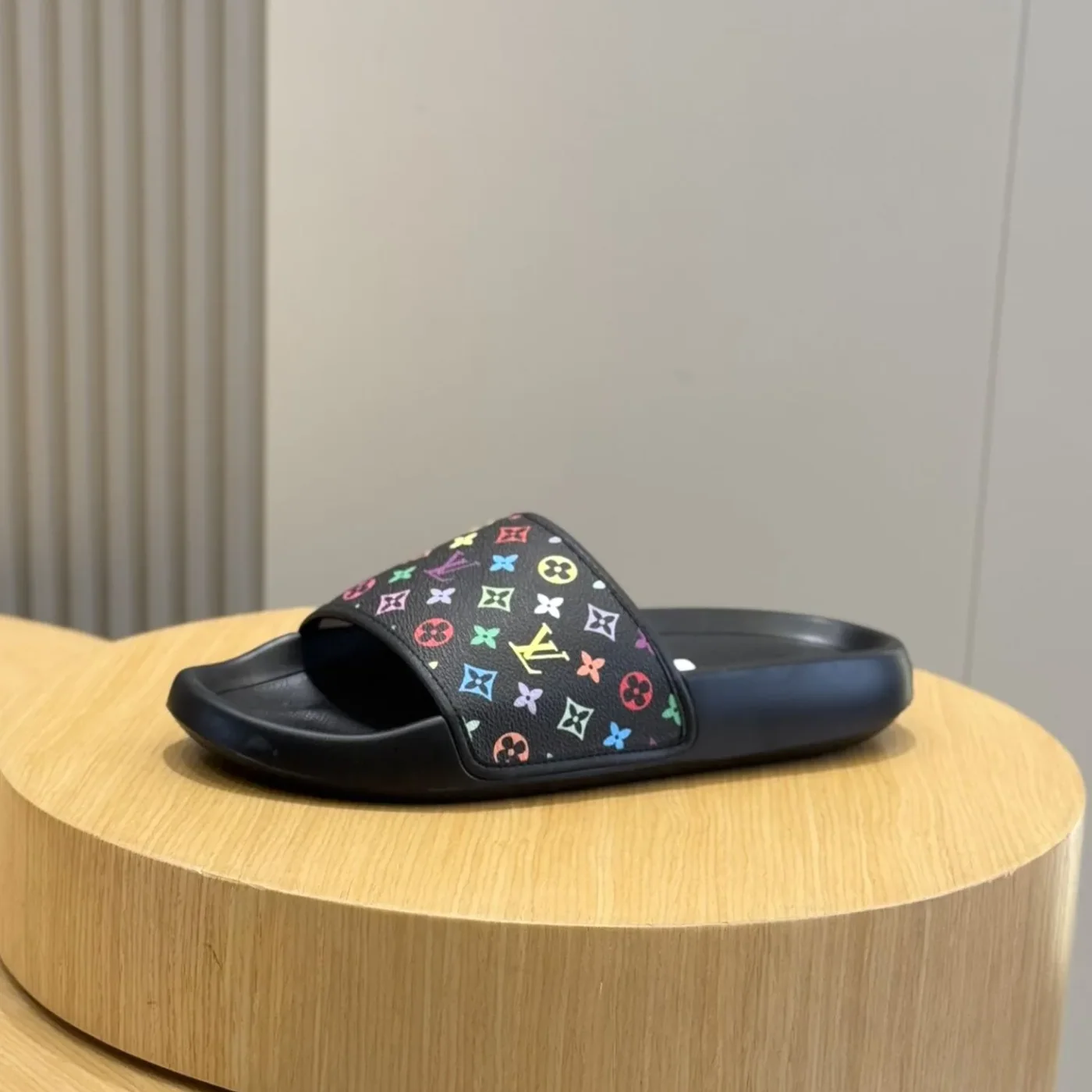 Louis Vuitton Waterfront Mule Monogram Black