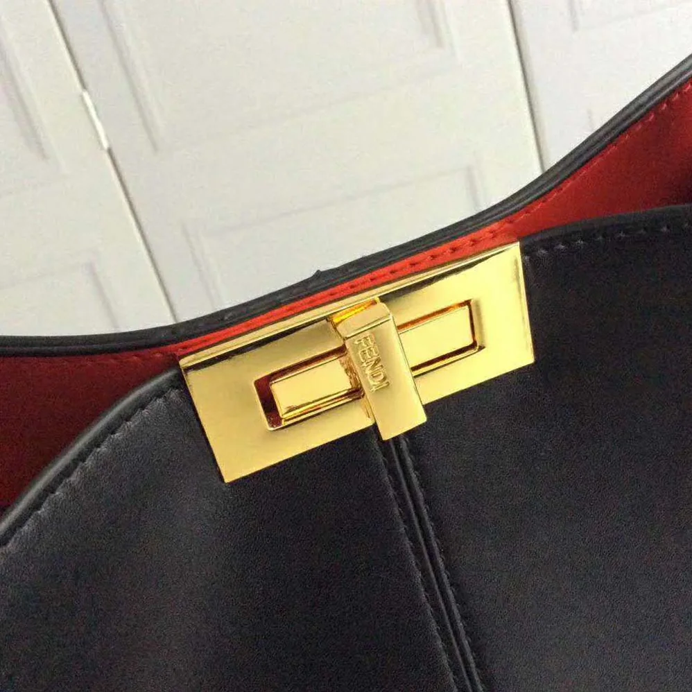 Fendi Peekaboo X-Lite Regular for Women in Black