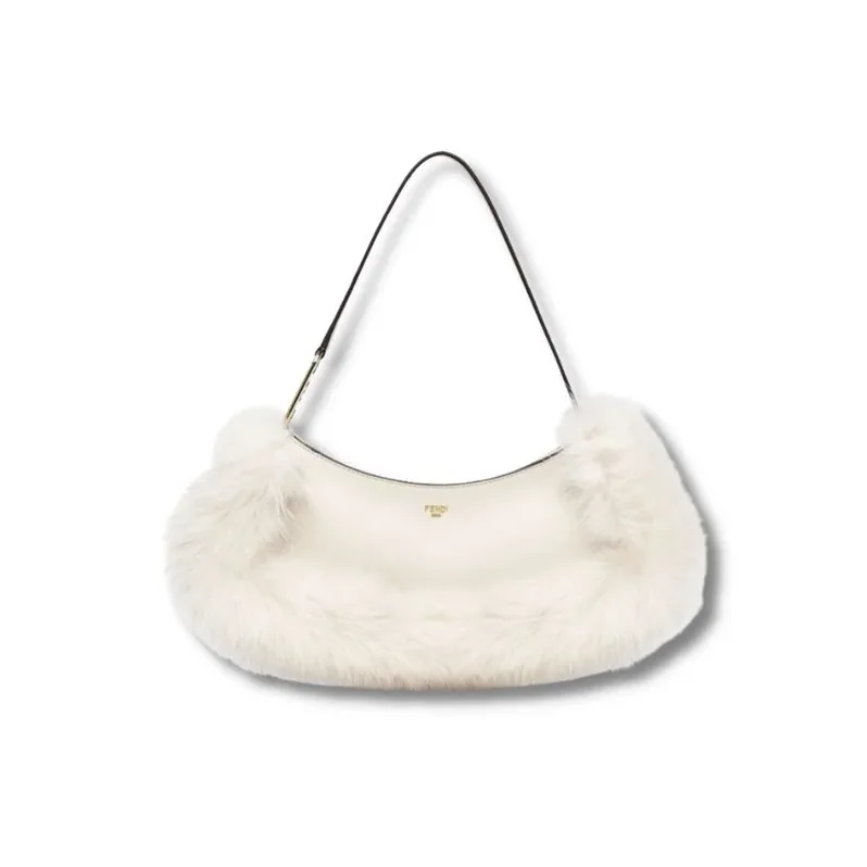 Fendi OLock Swing White / 8BS068ALS9F1IVS Fendi OLock Swing White / 8BS068ALS9F1IVS