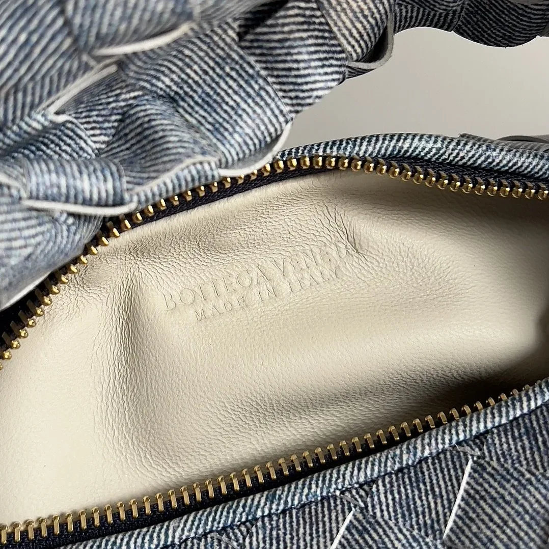 Bottega Veneta Mini Jodie Silver