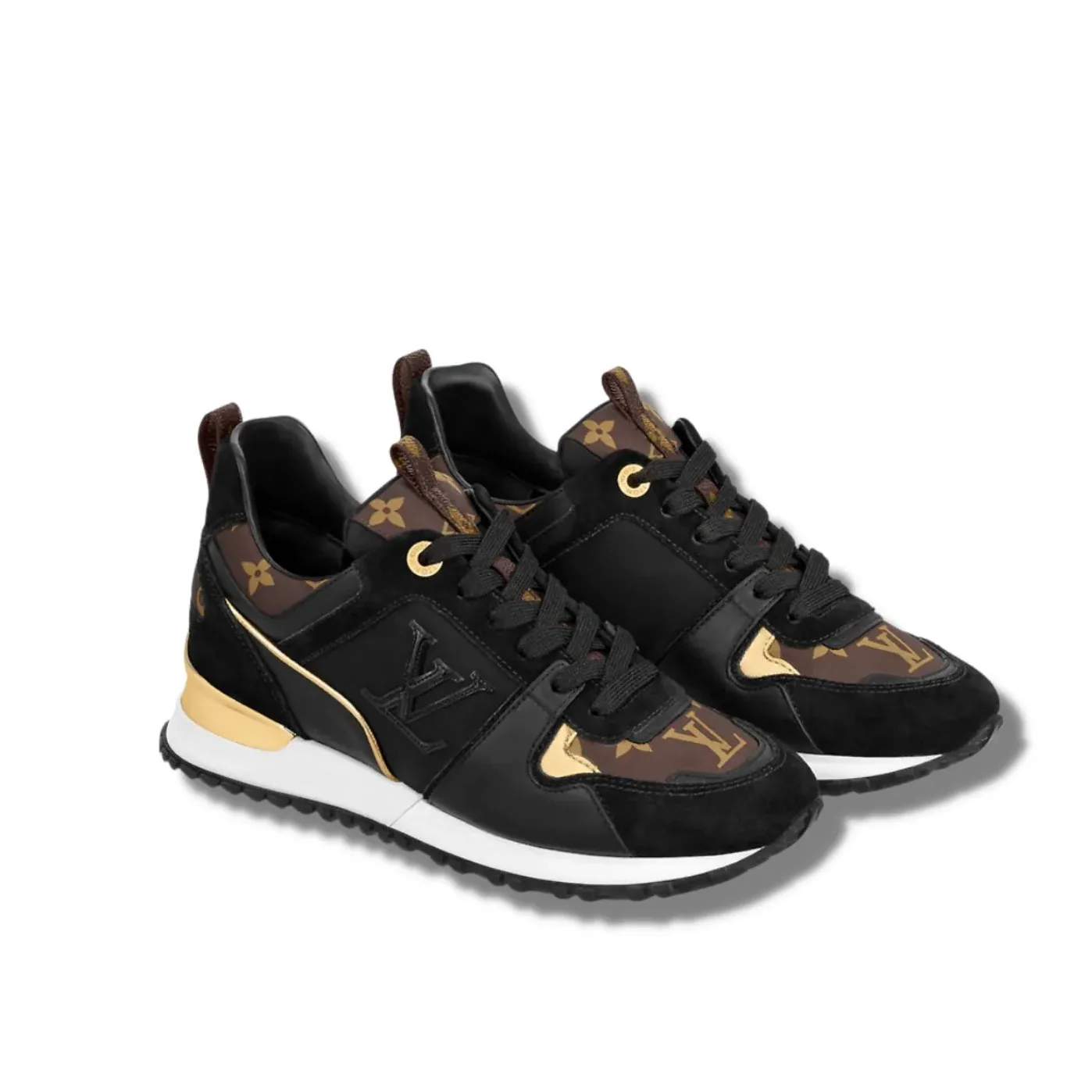Louis Vuitton Run Away Sneaker Black 1AAP3E Louis Vuitton Run Away Sneaker Black 1AAP3E