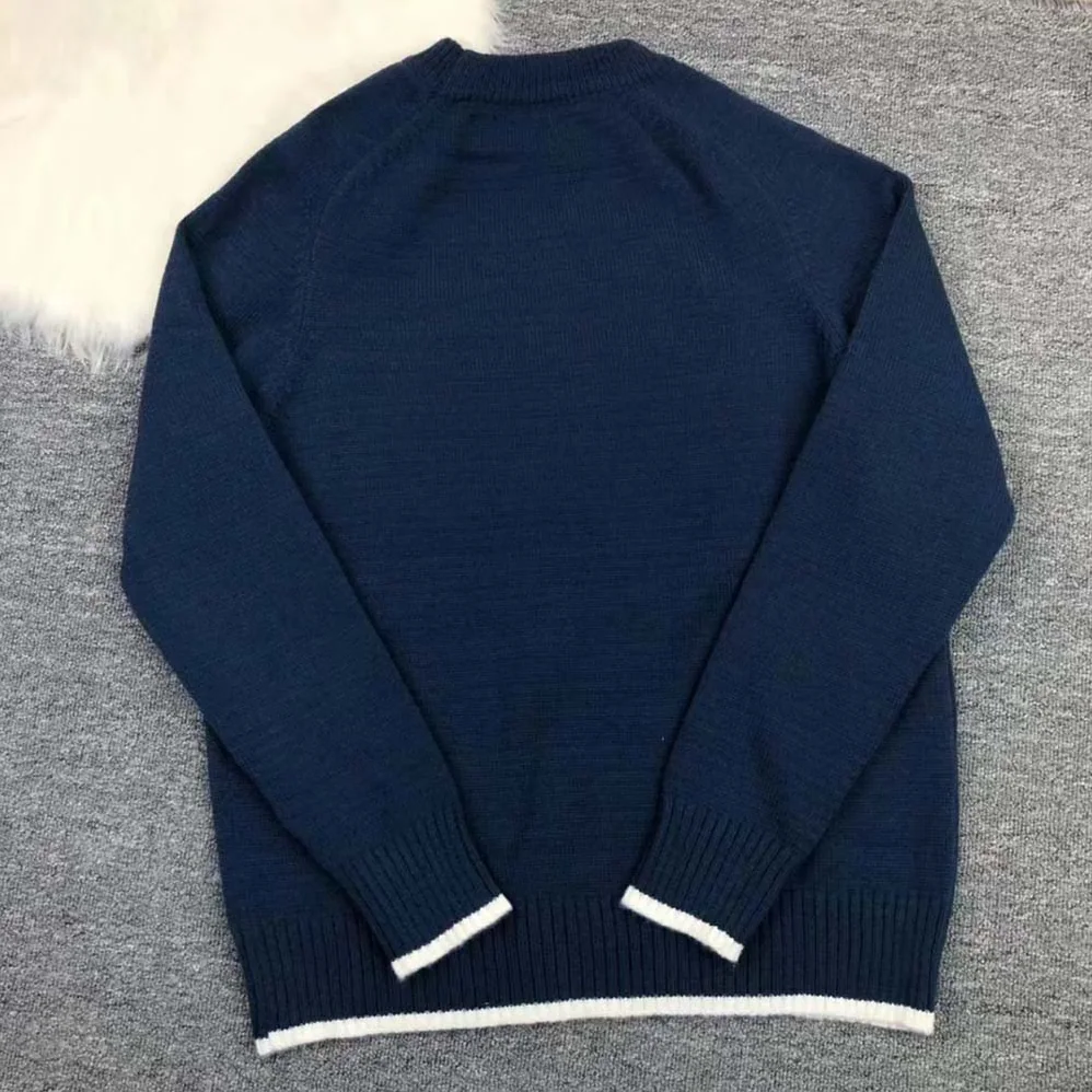 Dior Christian Dior Atelier Sweater Blue Wool Jersey for Women