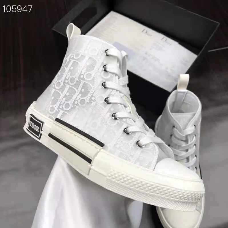 Dior B23 High-Top Dior Oblique Sneaker for Unisex in White Dior B23 High-Top Dior Oblique Sneaker for Unisex in White