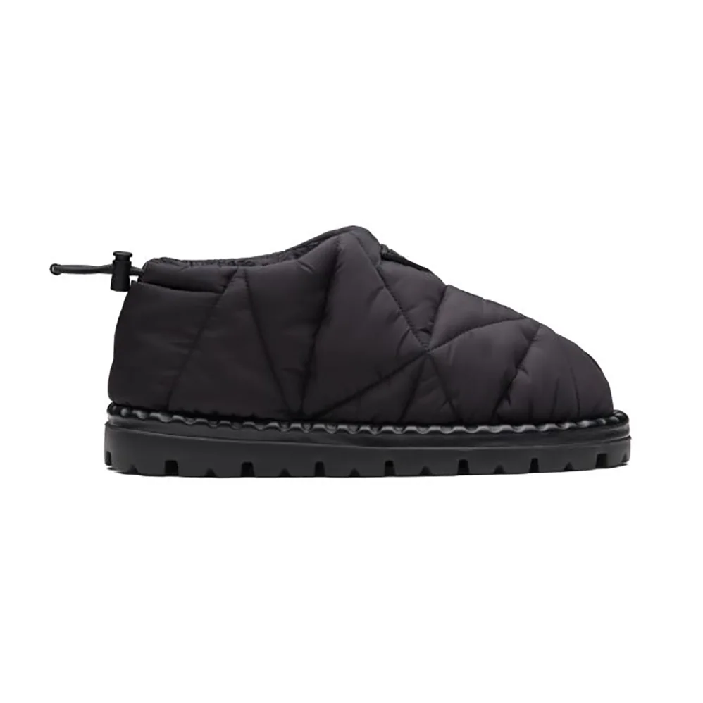 Prada Padded Nylon Slip-on Shoes for Women in Black Prada Padded Nylon Slip-on Shoes for Women in Black