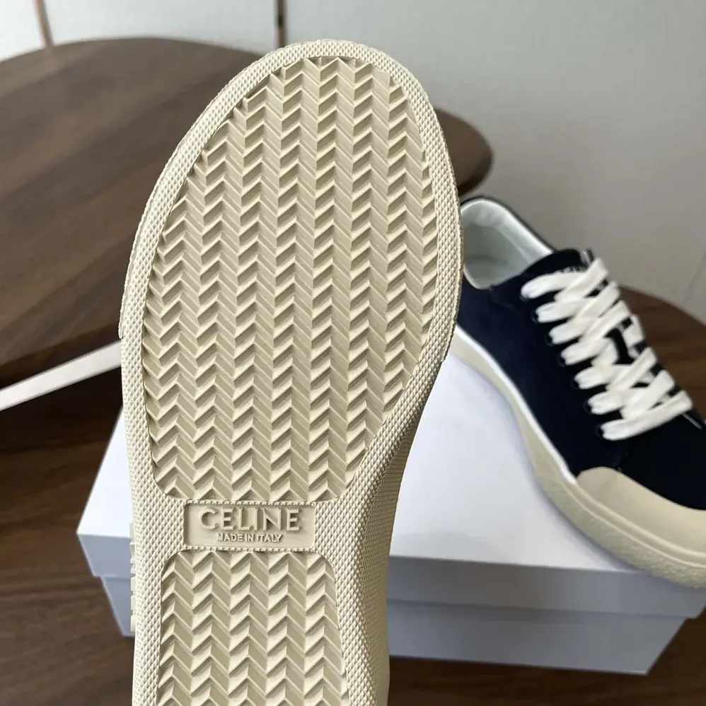Celine Alan Sneaker With Triomphe in Canvas for Unisex Celine Alan Sneaker With Triomphe in Canvas for Unisex