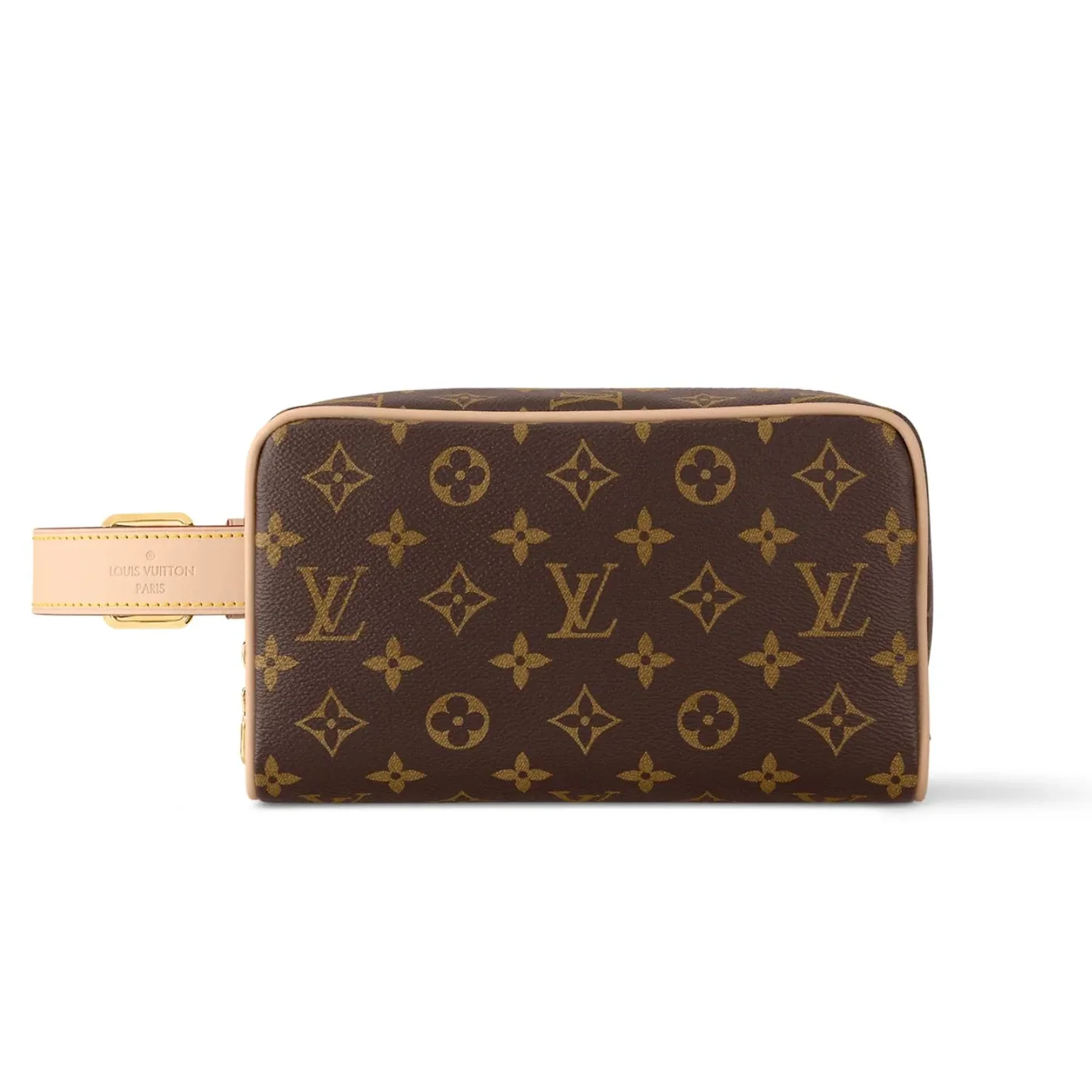 Louis Vuitton Locker Dopp Kit Brown 9.1 Inches/