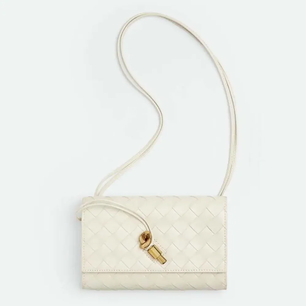 Bottega Veneta Andiamo Pouch for Women in White