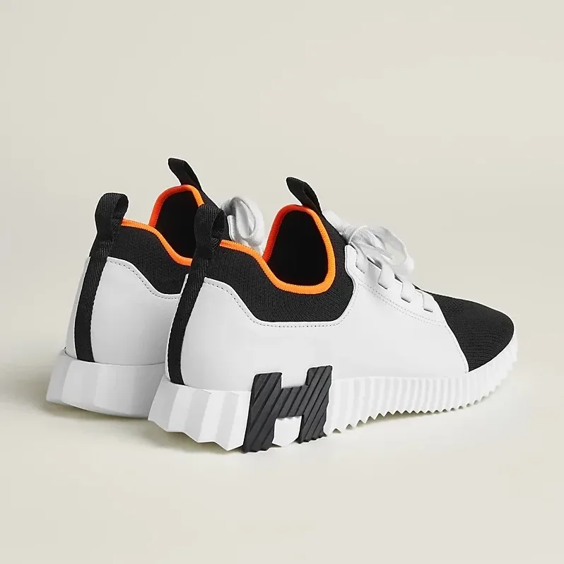Hermes Depart Slip in On Sneakers Noir/ Blanc Hermes Depart Slip in On Sneakers Noir/ Blanc