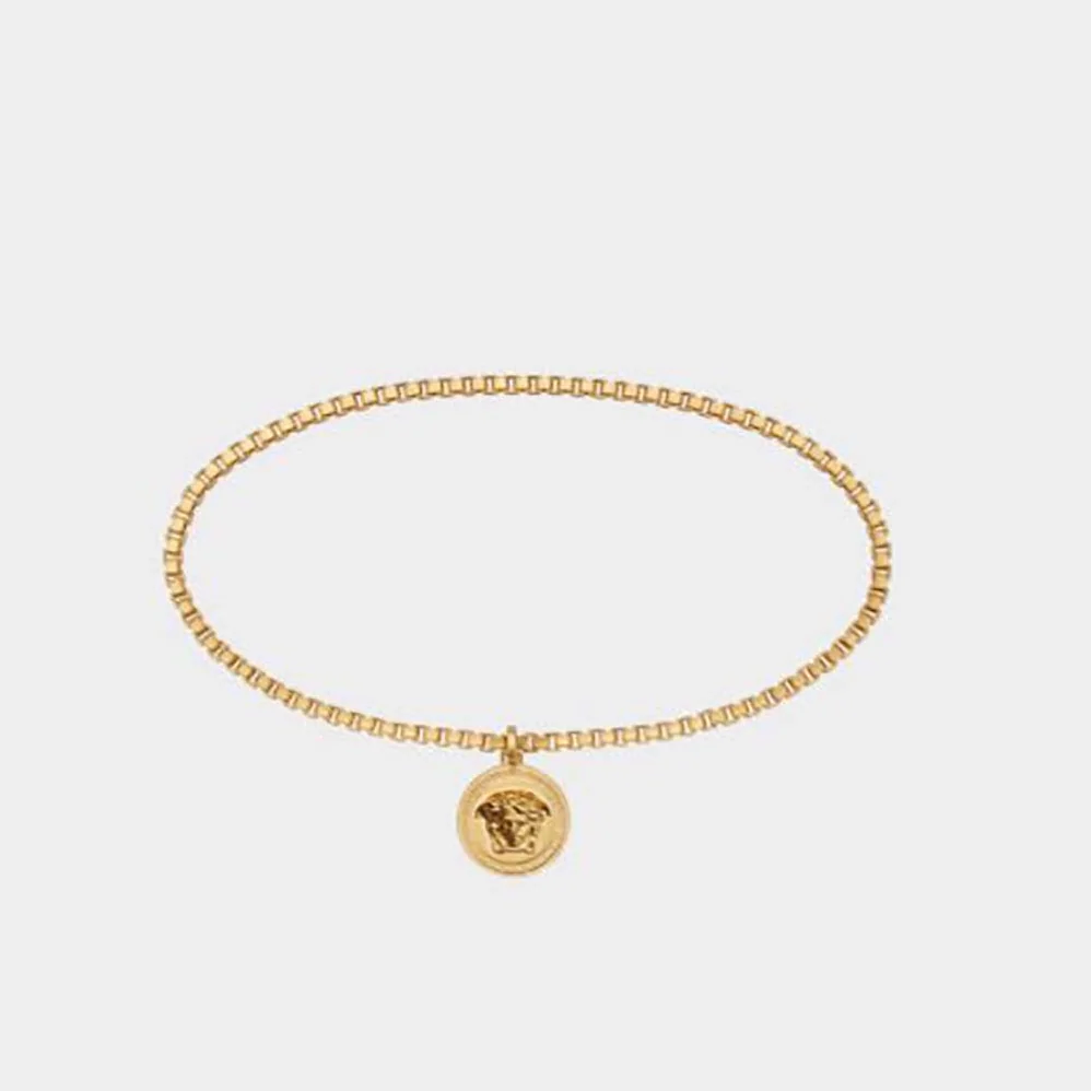 Versace Single Medusa Necklace for Unisex Versace Single Medusa Necklace for Unisex
