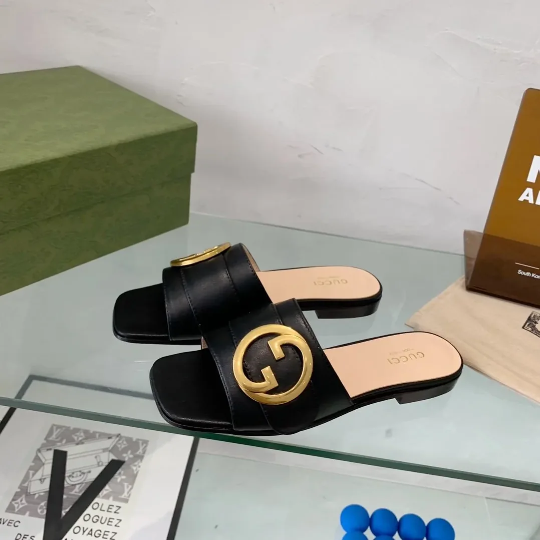 Gucci Blondie Slide Sandal Black