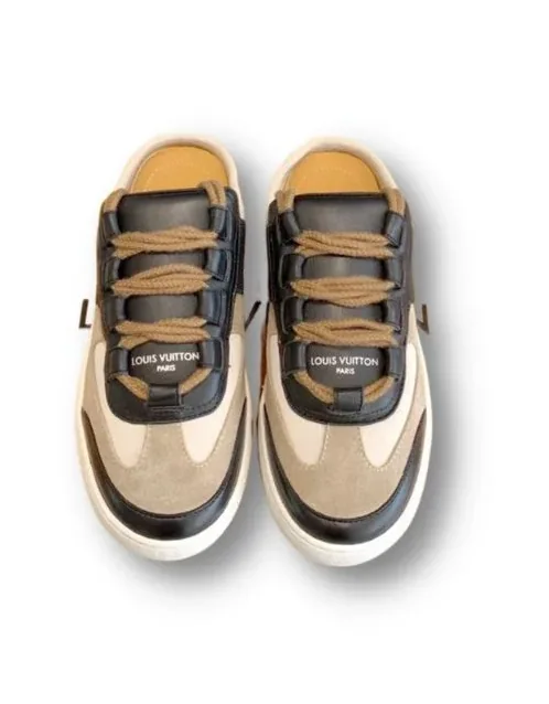 Louis Vuitton Lous Sneaker Monogram Canvas Beige Louis Vuitton Lous Sneaker Monogram Canvas Beige